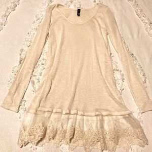 Long Sleeve Lace Top